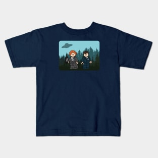 X-Files Bricks Kids T-Shirt